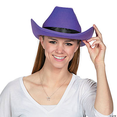 Adult Cowboy Hat - Purple Party Supplies Canada - Open A Party