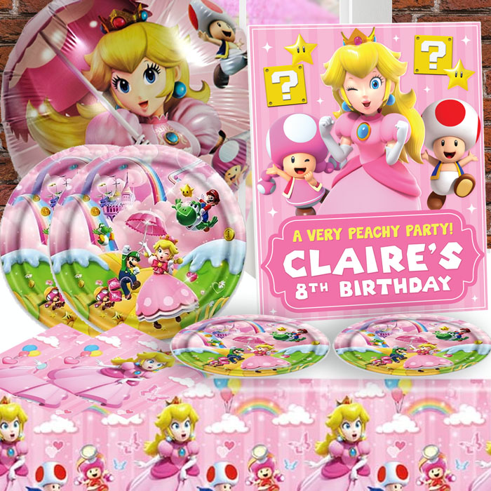 PRINCESS PEACH BIRTHDAY PARTY PACK CANADA