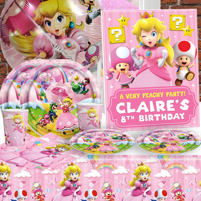 PRINCESS PEACH BIRTHDAY PARTY PACK CANADA