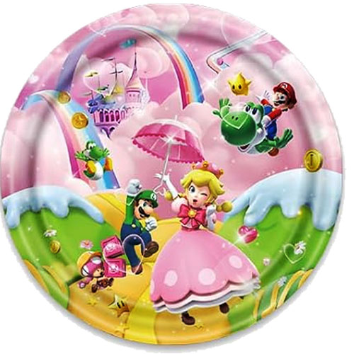 Princess Peach & Friends Dinner Plates - 10 PK