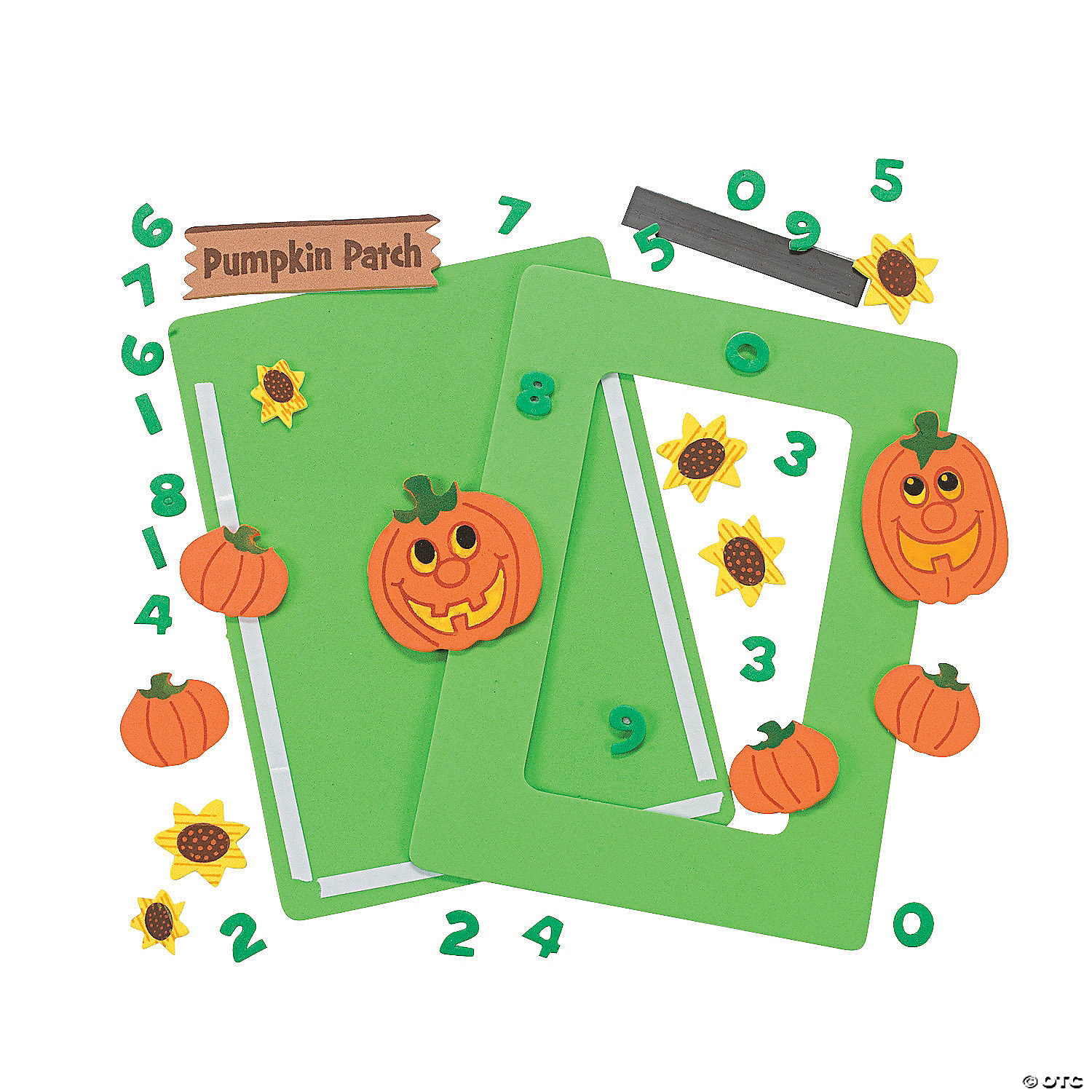 Pumpkin Patch Picture Craft Kits - 12 Pack