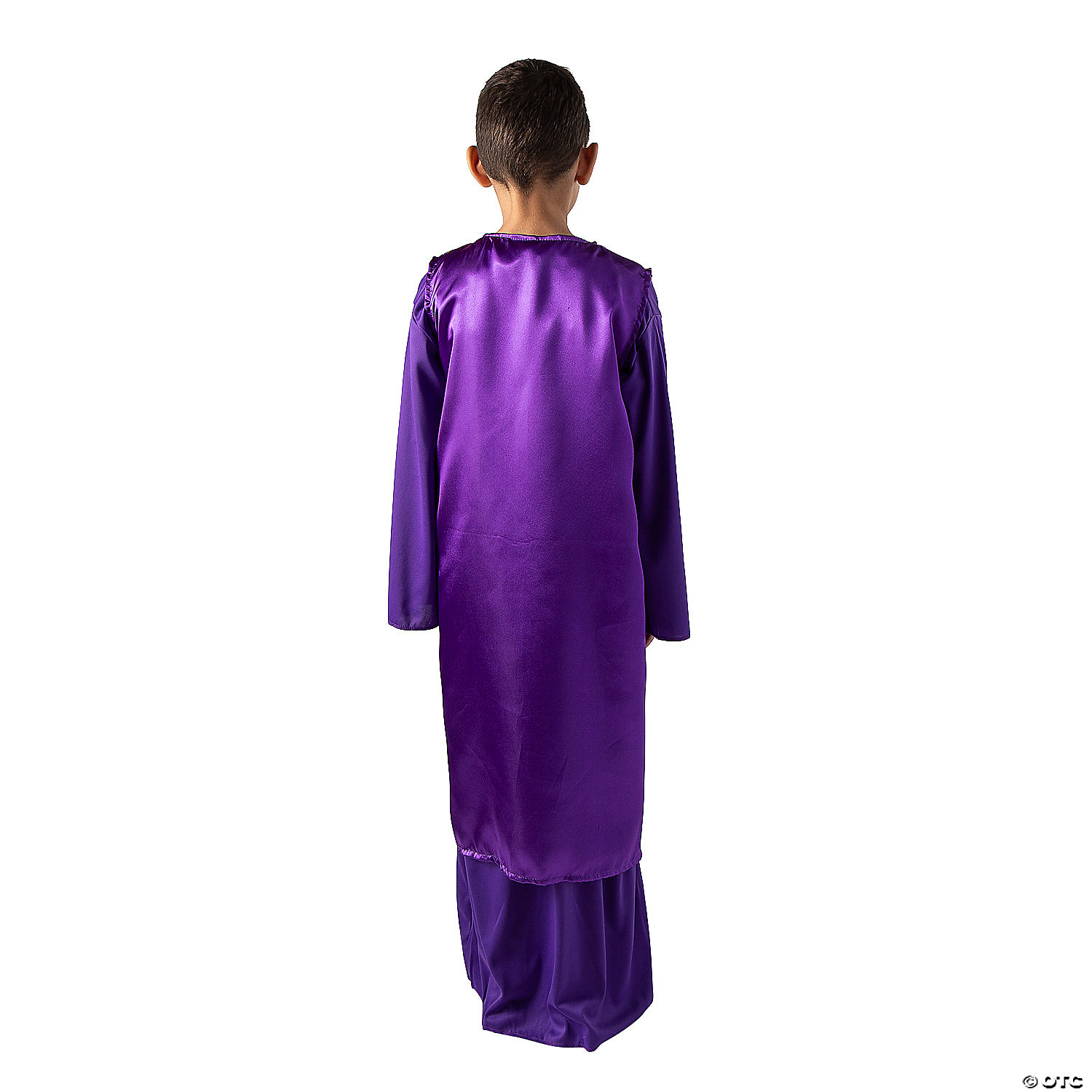 Boy's Wise Man Costume Purple & Gold Vest