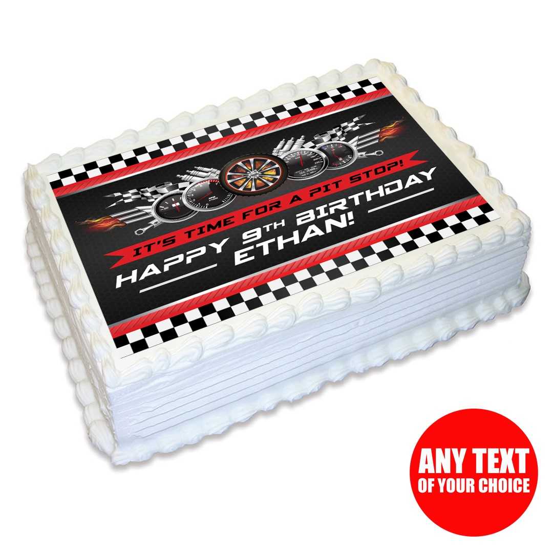 racing race car checkered