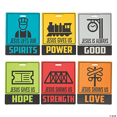 Railroad Religious Photo Cards -12Pk