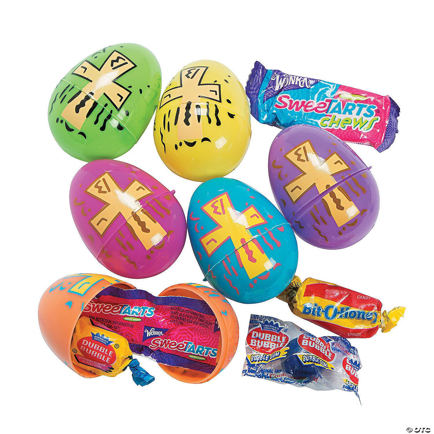 Religious Candy Filled Eggs - 24 Pk