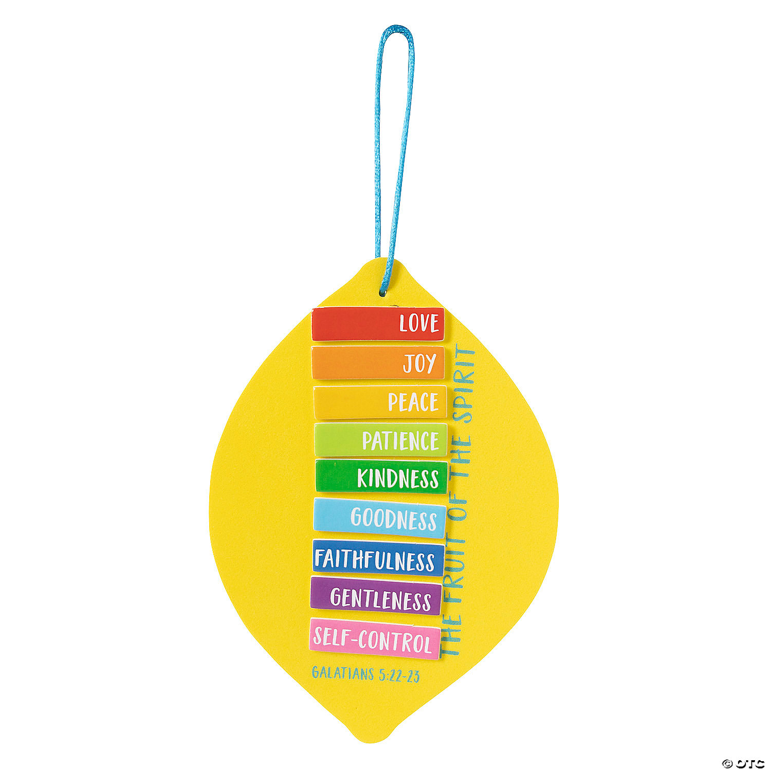 Fruit of the Spirit Sign Craft Kit - 12Pk