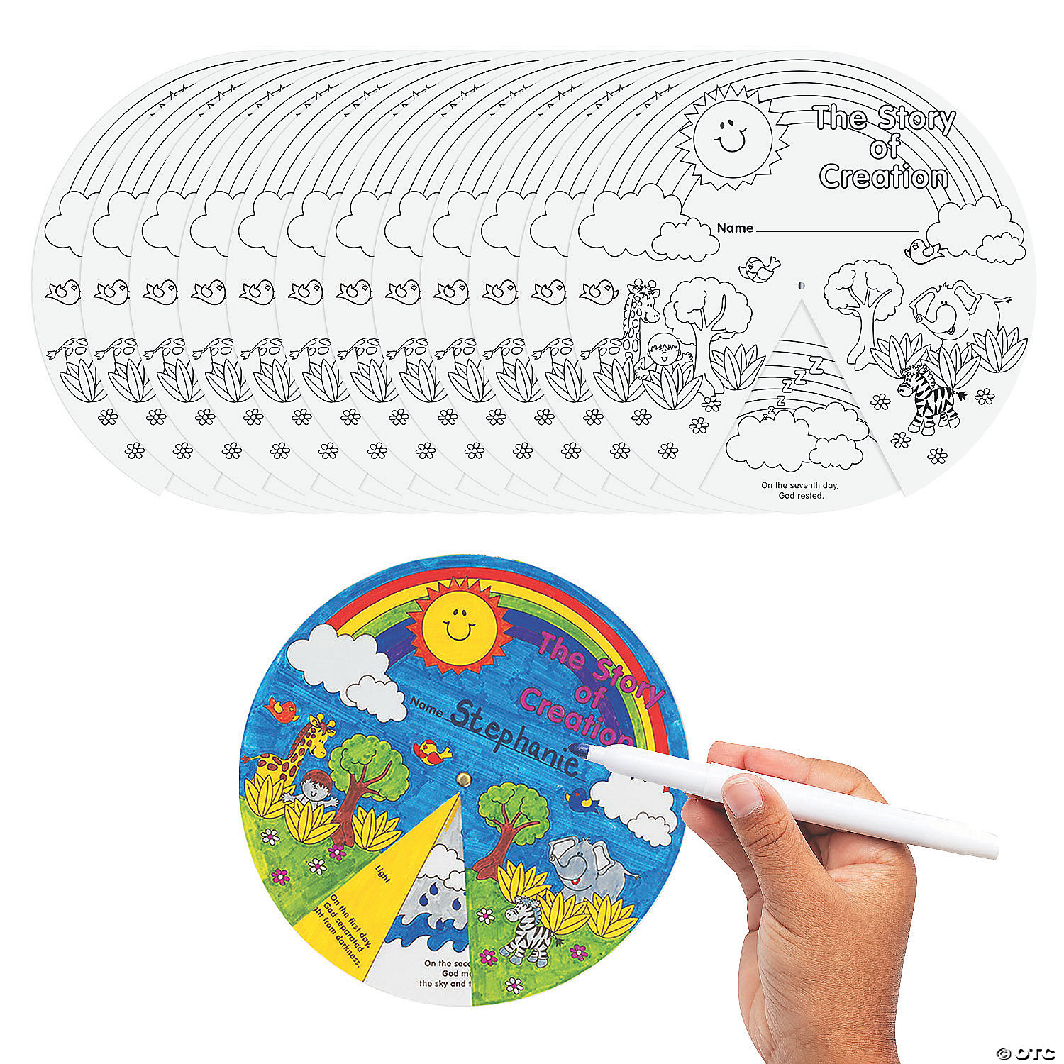 Colour Your Own Creation Wheels 9