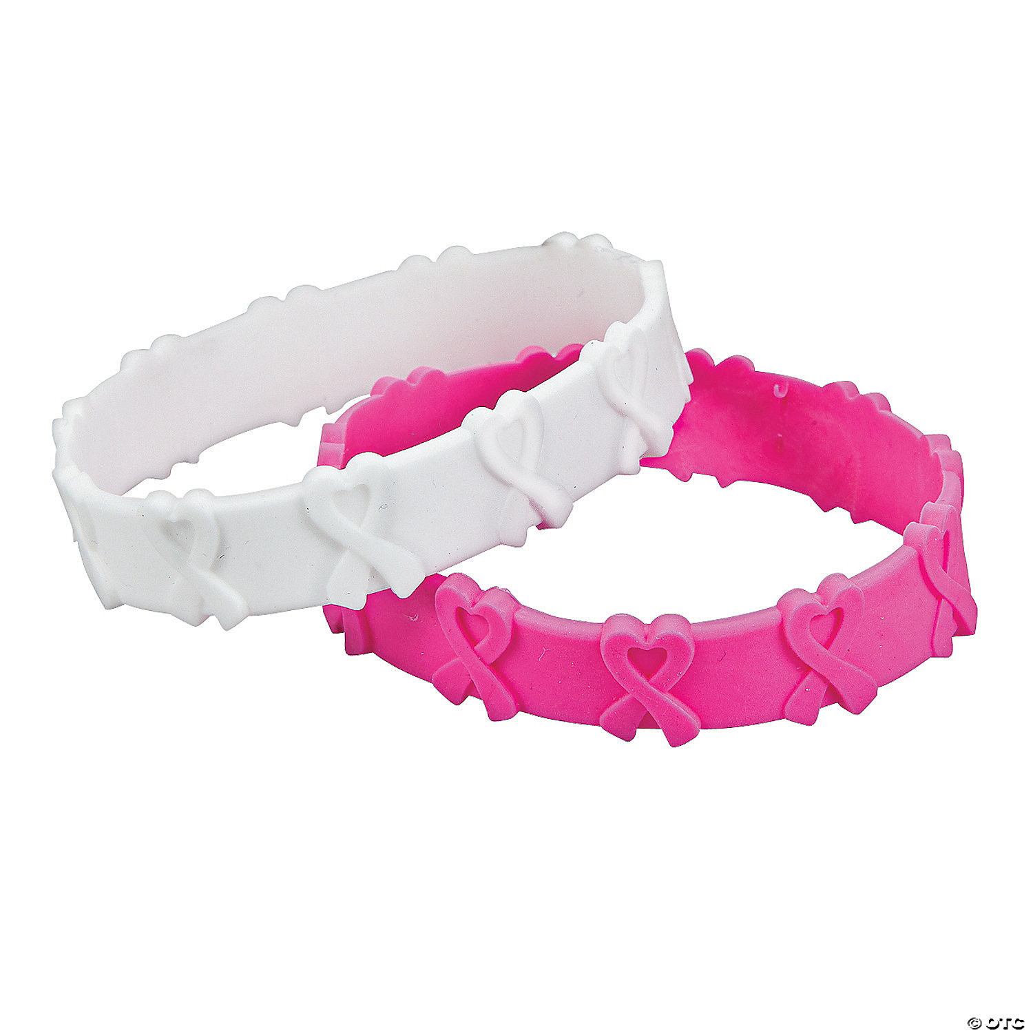 Pink Ribbon Cross Bracelets
