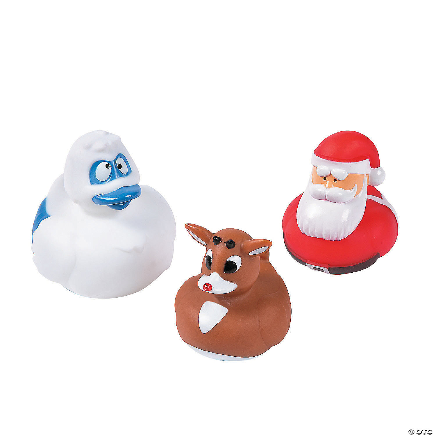 Rudolph the Red-Nosed Reindeer Rubber Duckies - 12 Pack
