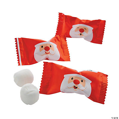 Santa Buttermint Candy - 108 Pieces