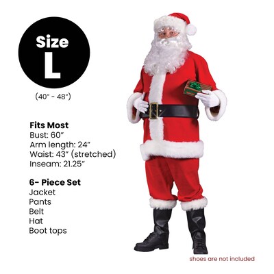 Economy Santa Suit (40-48)