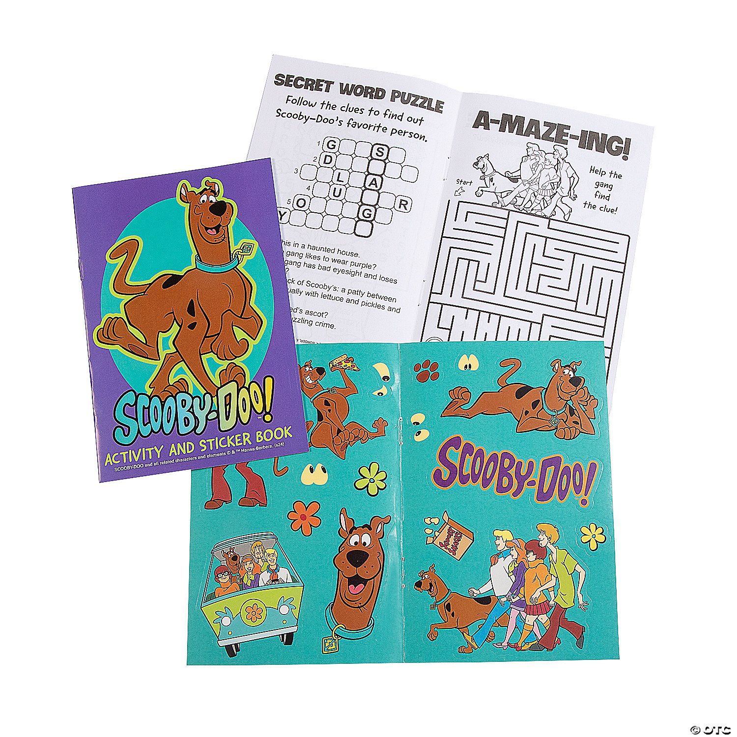 Scooby-Doo Colouring Activity Book with Stickers