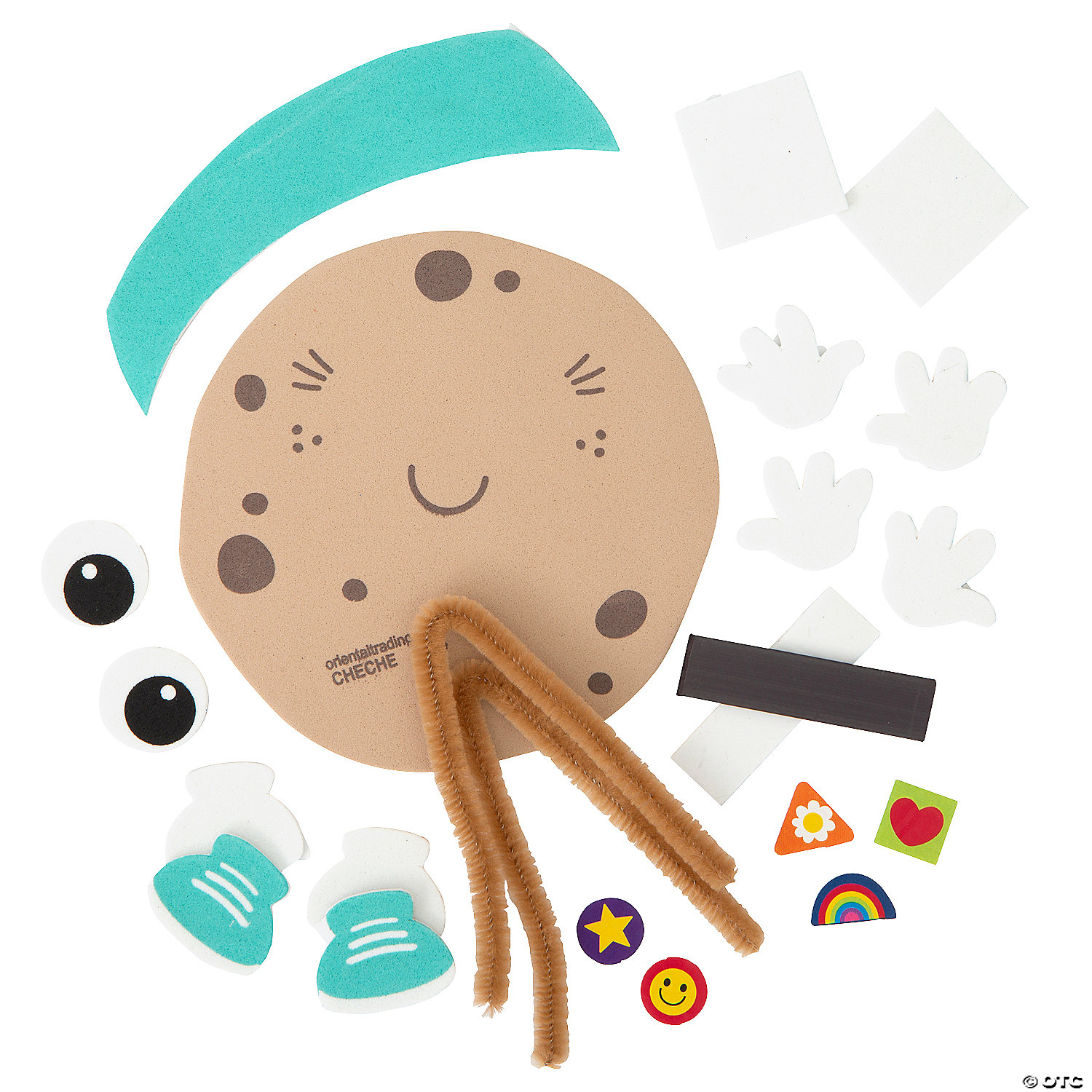 Chocolate Chip Cookie Scout Craft Kit-12Pk