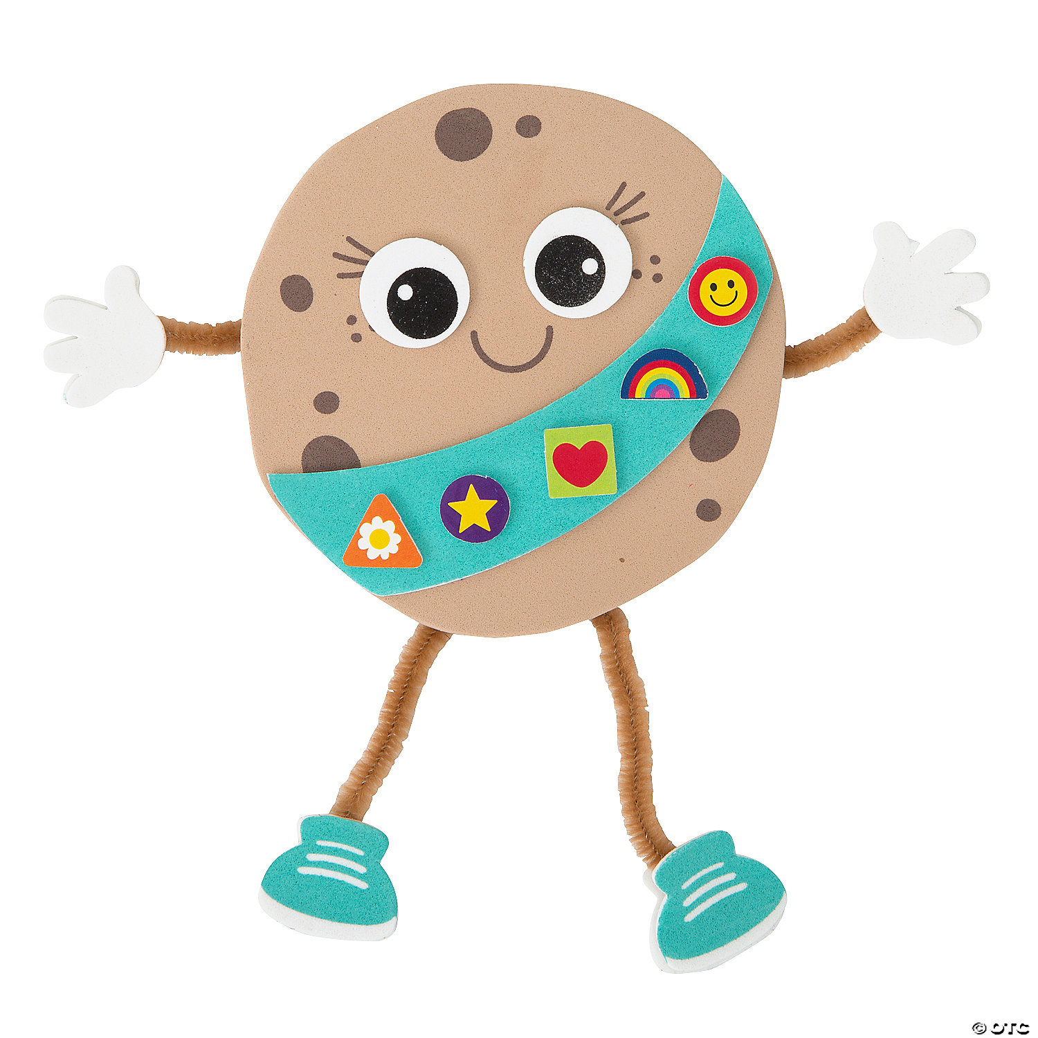 Chocolate Chip Cookie Scout Craft Kit-12Pk