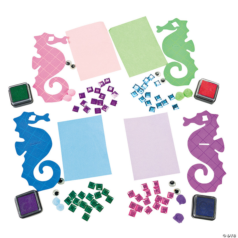 Seahorse Craft Kit - 12 Pk