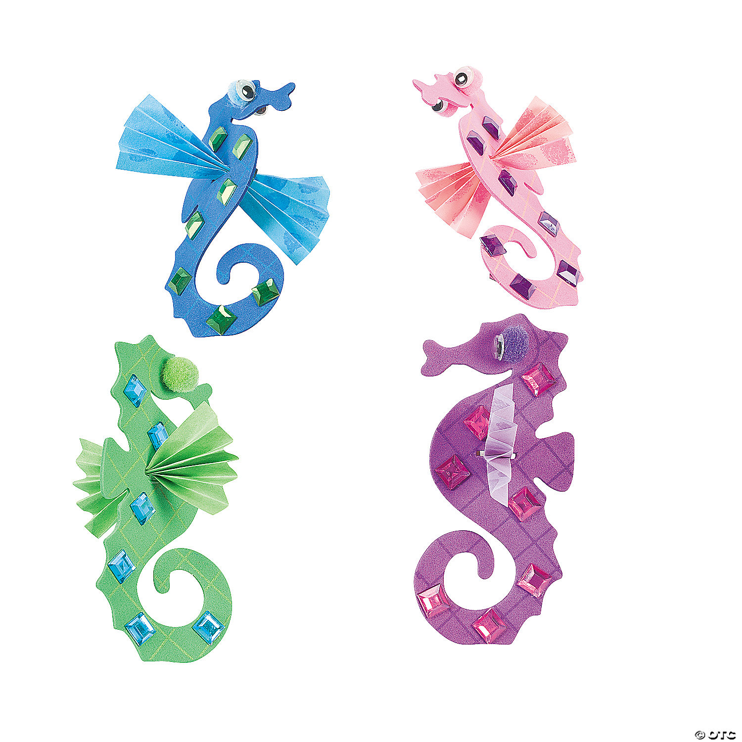 Seahorse Craft Kit - 12 Pk