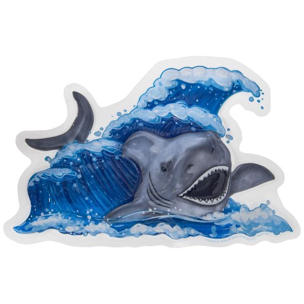 Shark Large Plastic Pop Top Cake Decorating Kit