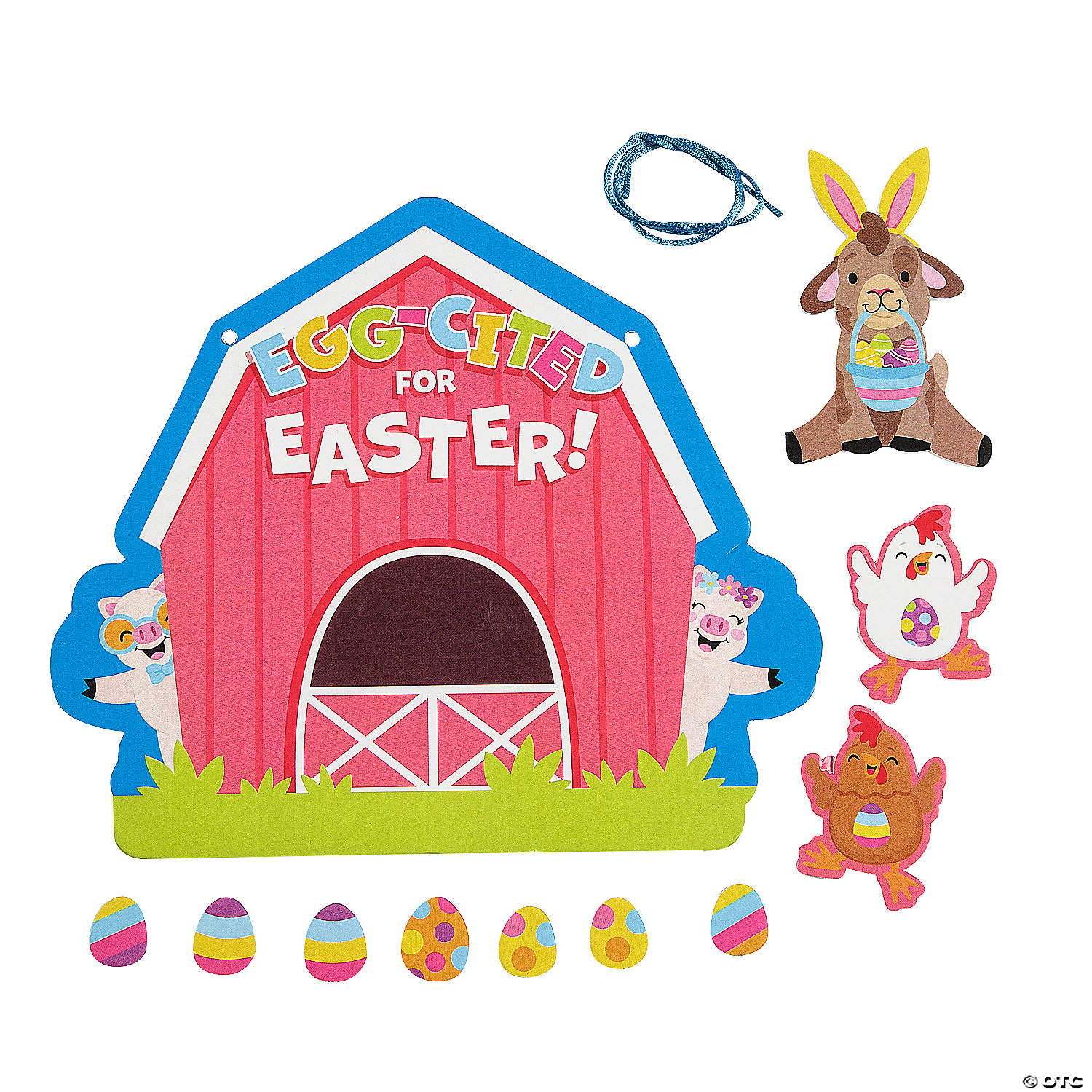 Easter Barnyard Animals Sign Craft Kit - Party Supplies Canada - Open A ...