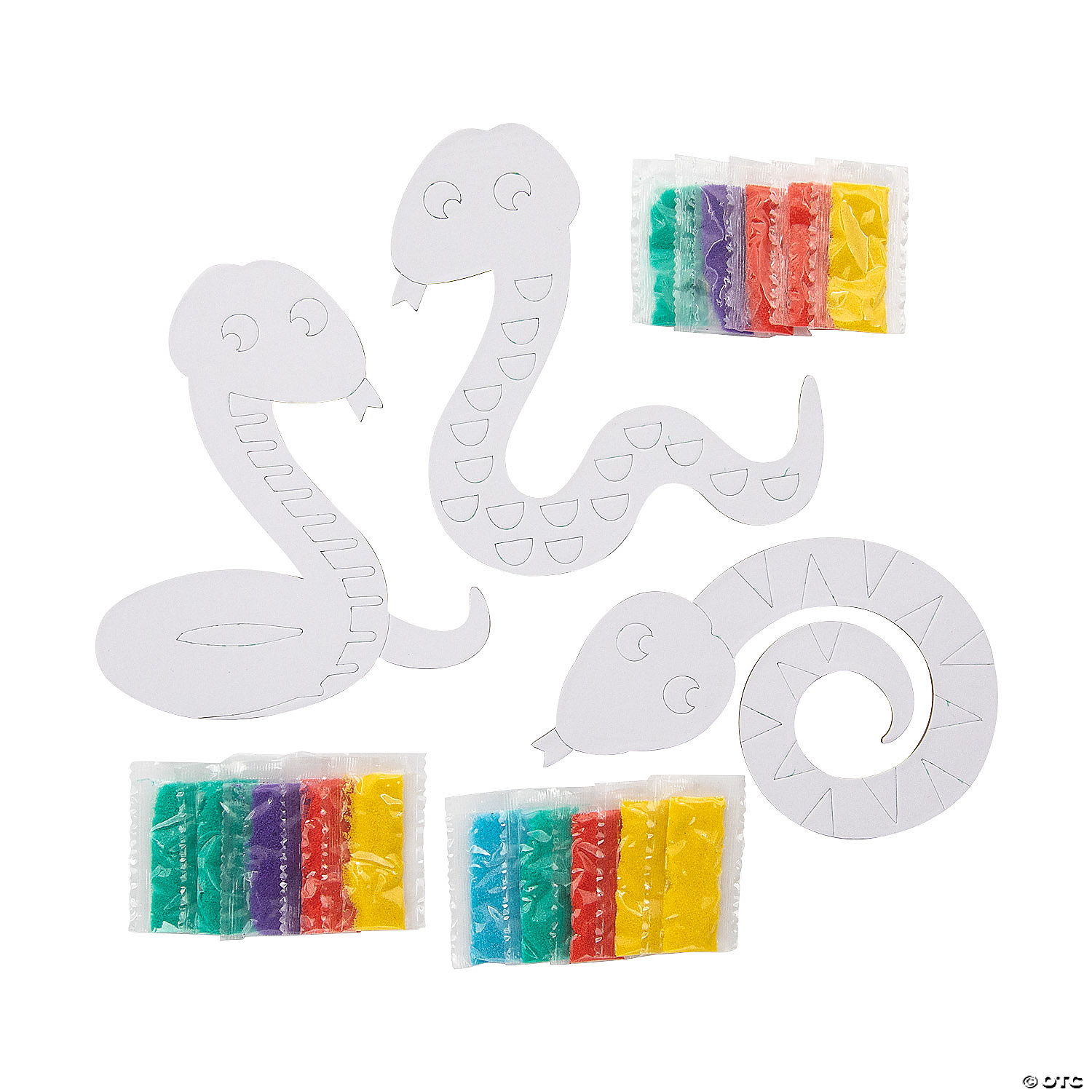 Snake Sand Art Sets - 12 Sets