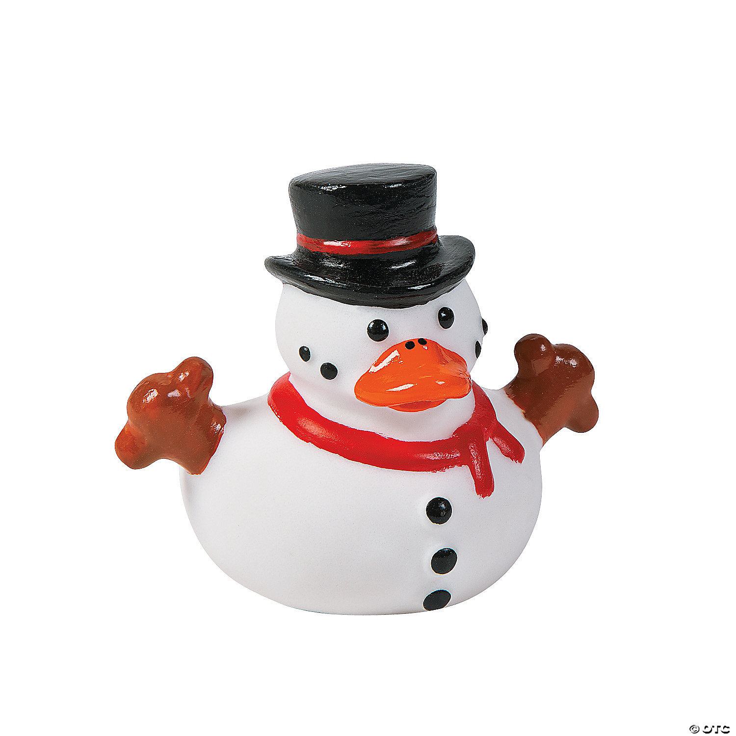 Snowman Rubber Ducks - 12 Pack