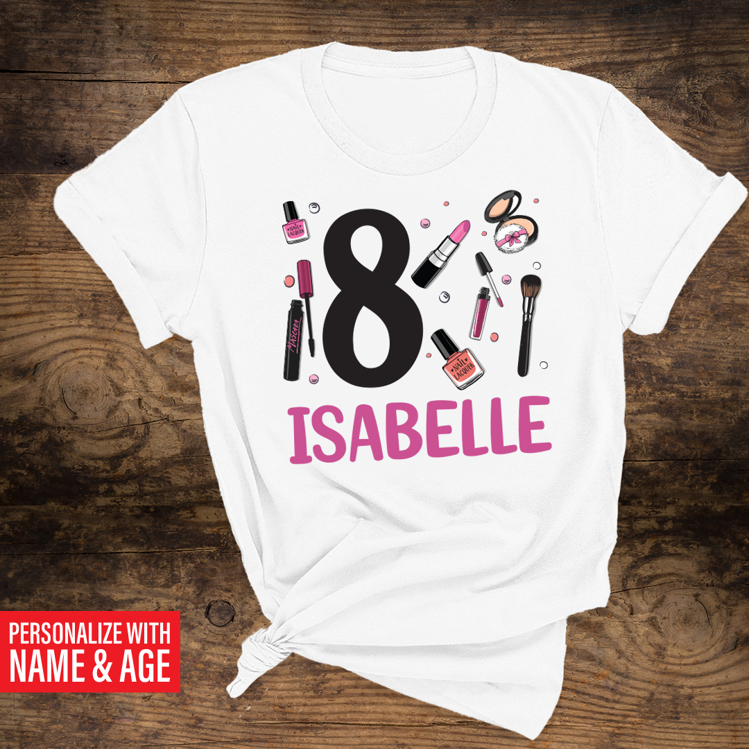 55 OFF Pretty Spa Birthday Personalized T shirt Choose Size