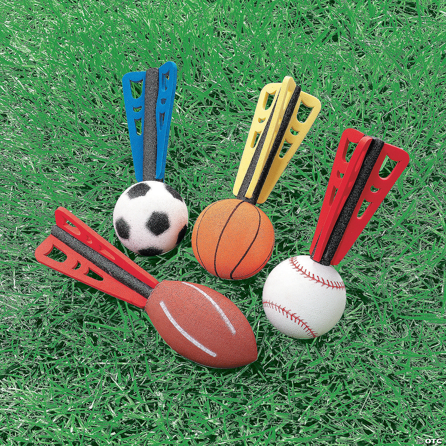 Sports Ball Missiles 12 Pack