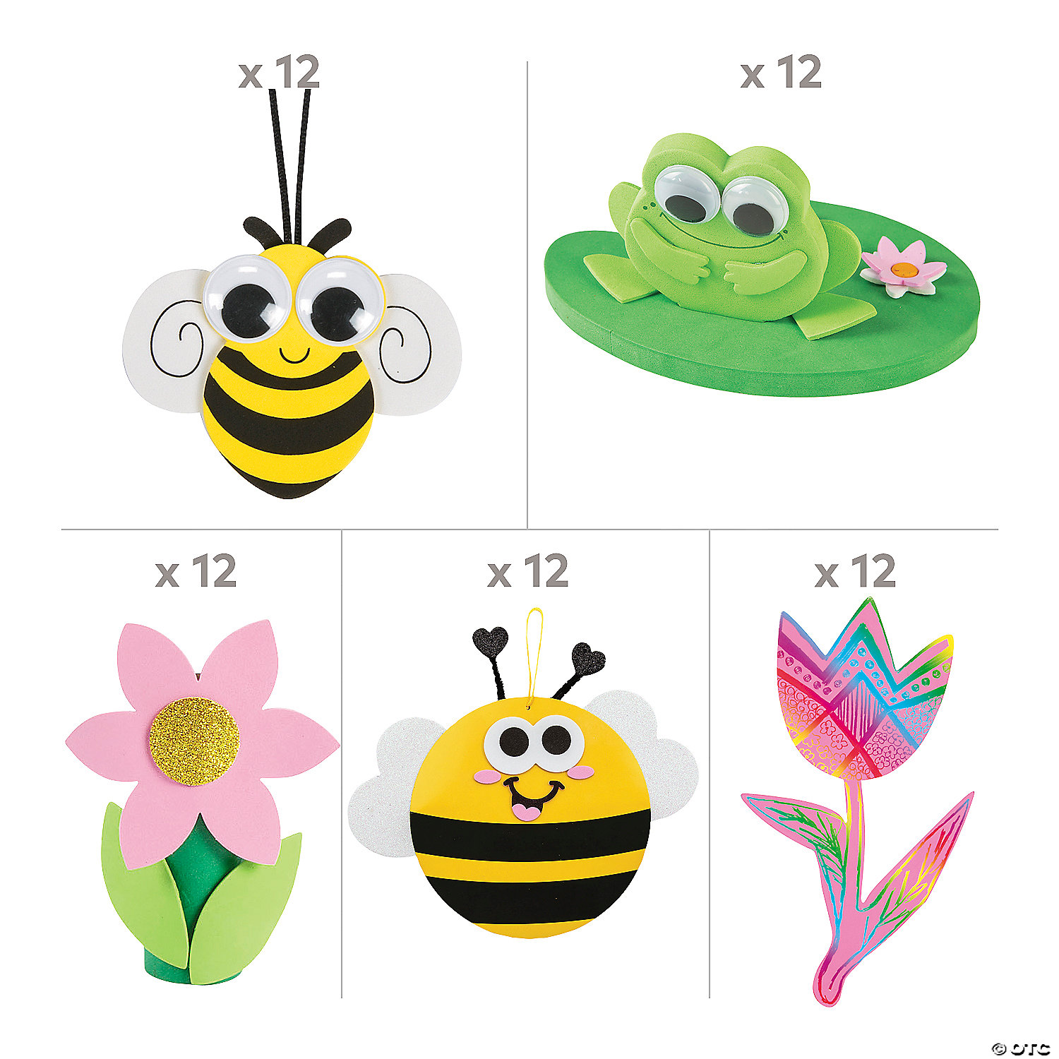 Super Spring Craft Boredom Buster Kit-60 Craft Kits