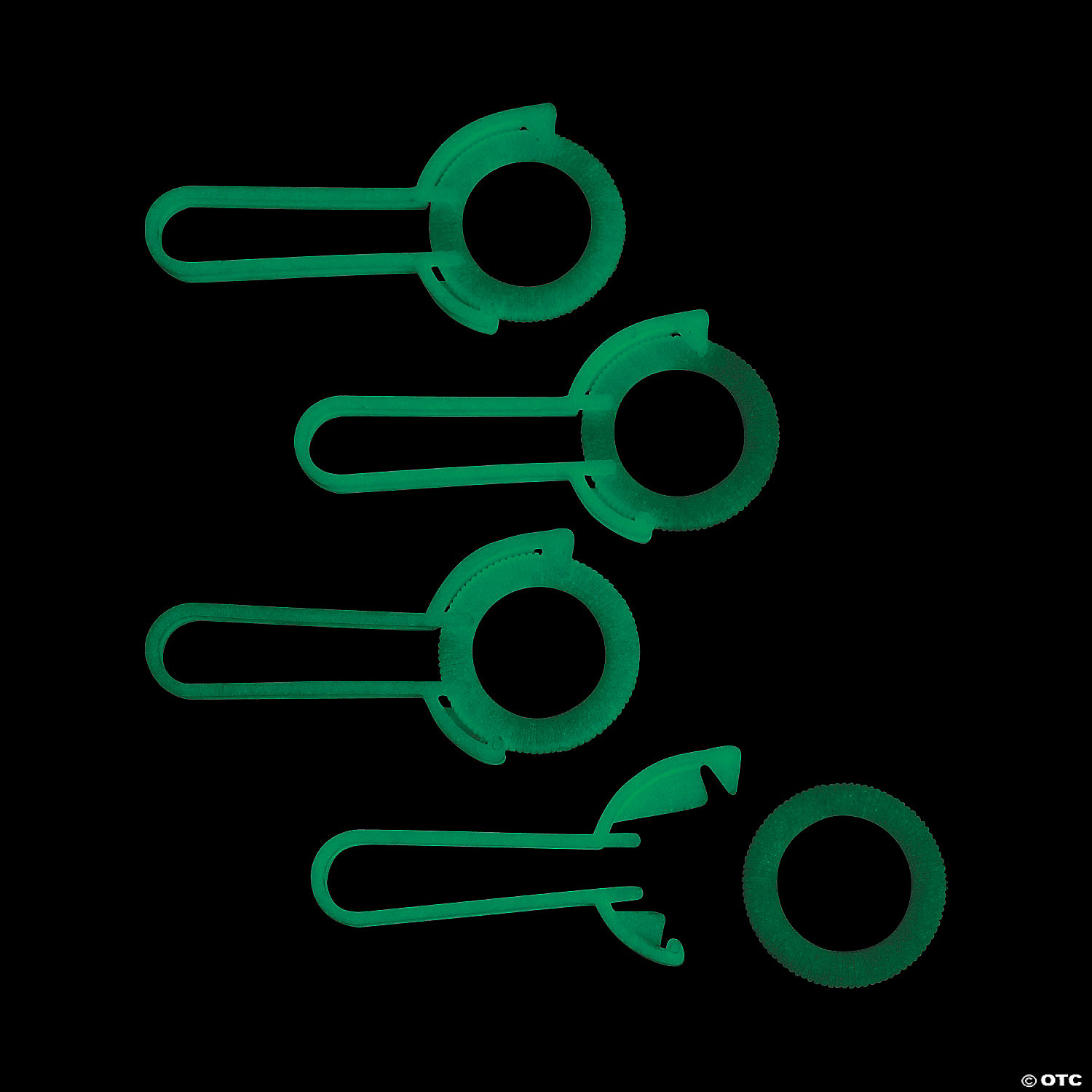 Glow-in-the-Dark Shooting Discs -24Pk