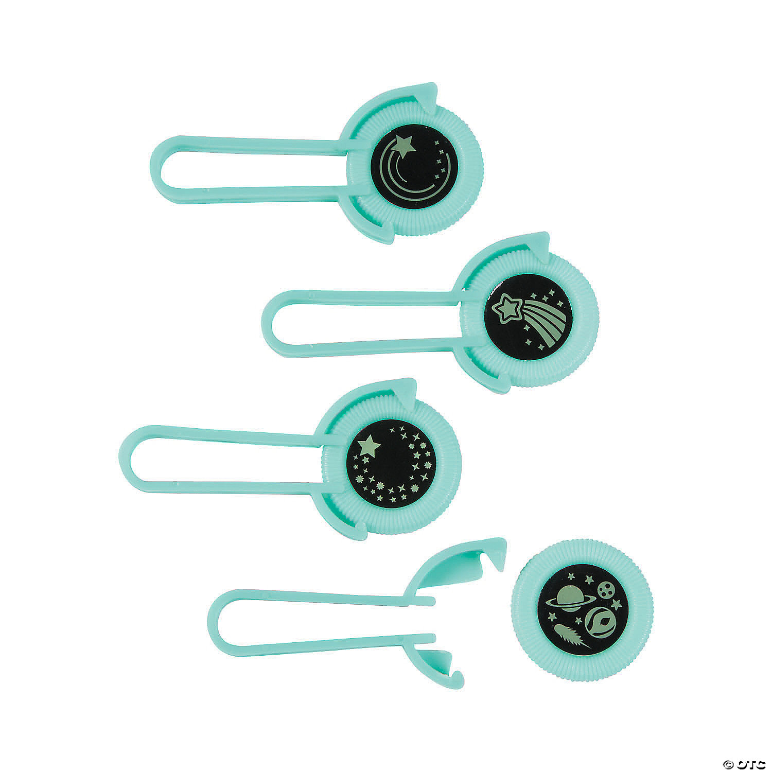 Glow-in-the-Dark Shooting Discs -24Pk