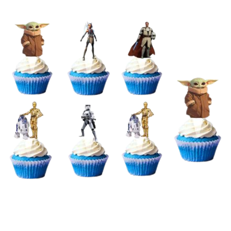 Star Wars Cupcake Pick Toppers 24pcs