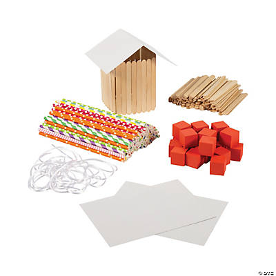 STEAM 539pc Challenge Kit: Three Little Pigs