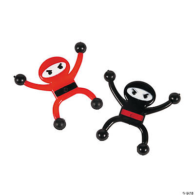 Ninja Sticky Wall Tumblers - 9 Pack