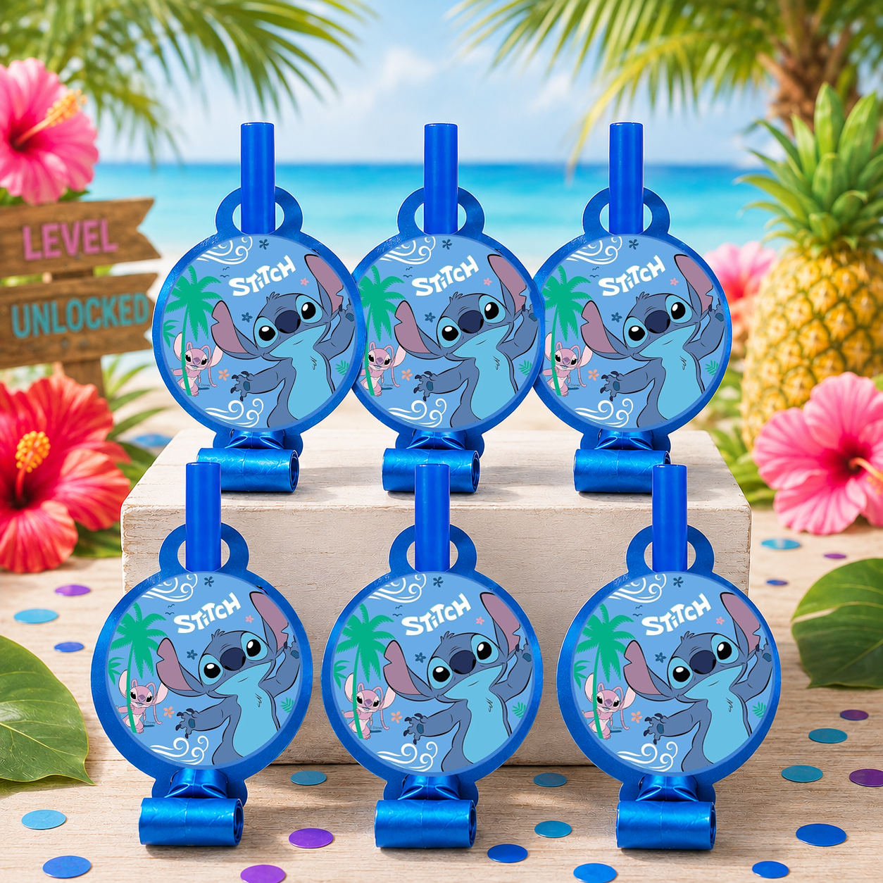 Stitch Blowouts - 6 Pk
