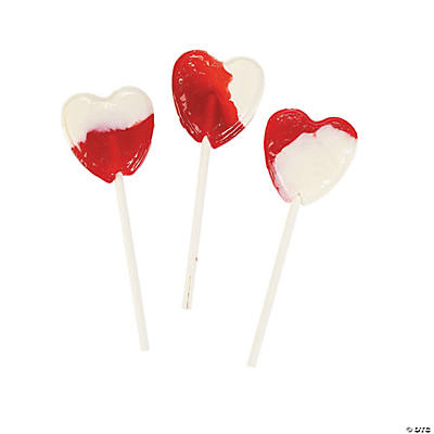 Strawberry N' Cream Lollipops - 38 pk