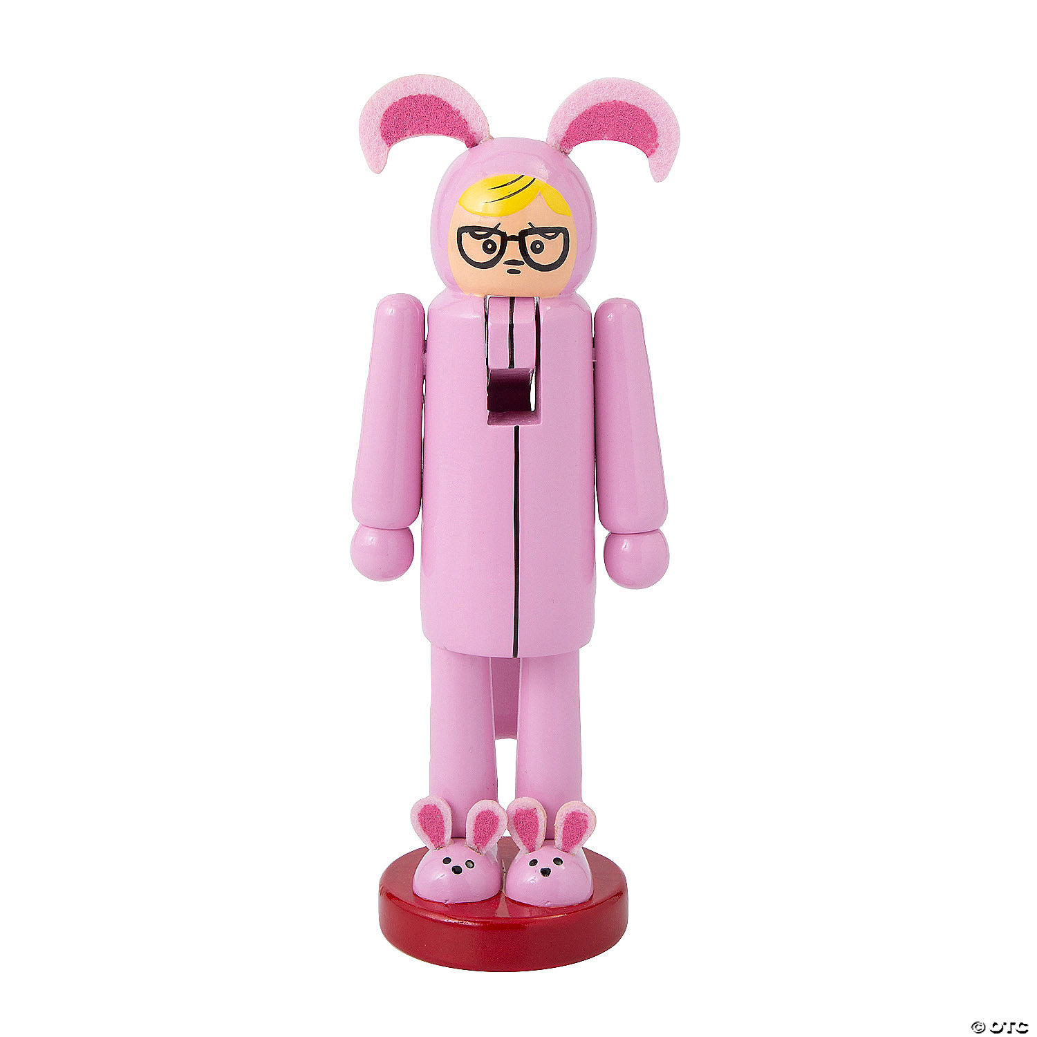 A Christmas Story Ralphie Bunny Suit Wooden Nutcracker
