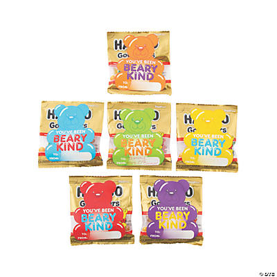 Gummy Bear Haribo Gummi Packs & Stickers-35Pks