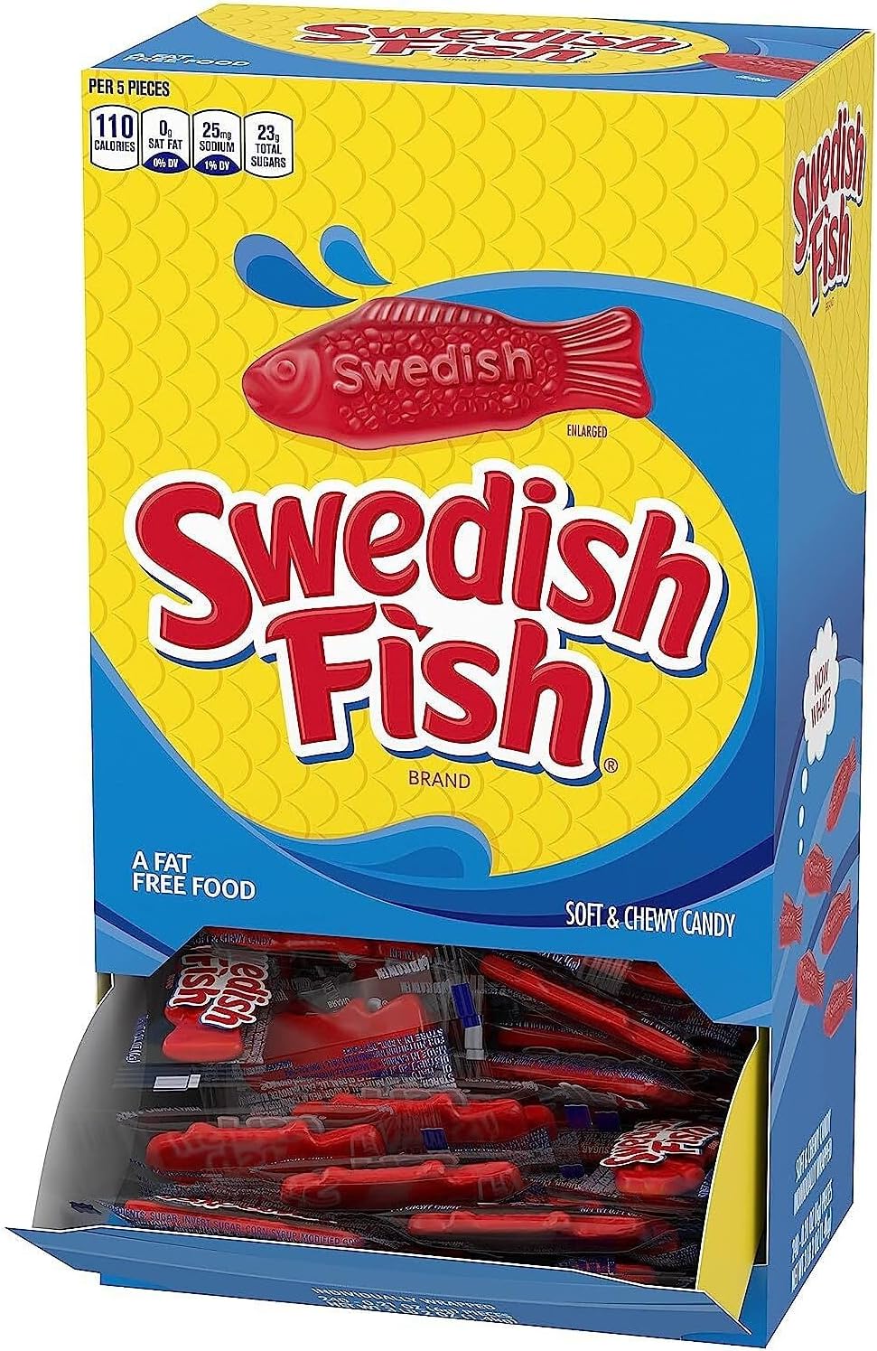 Swedish Fish Individually Wrapped Candy - 240pcs