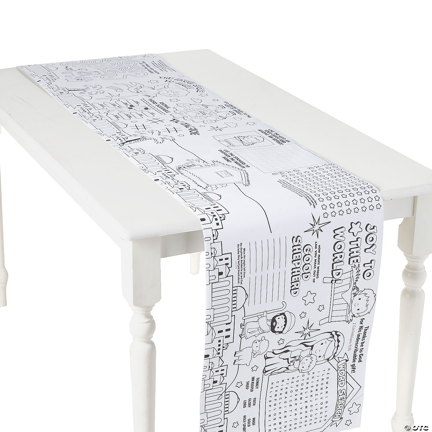CYO Nativity Activity Table Runner Roll