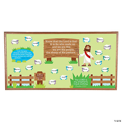 The Lord is My Shepherd Bulletin Board Set