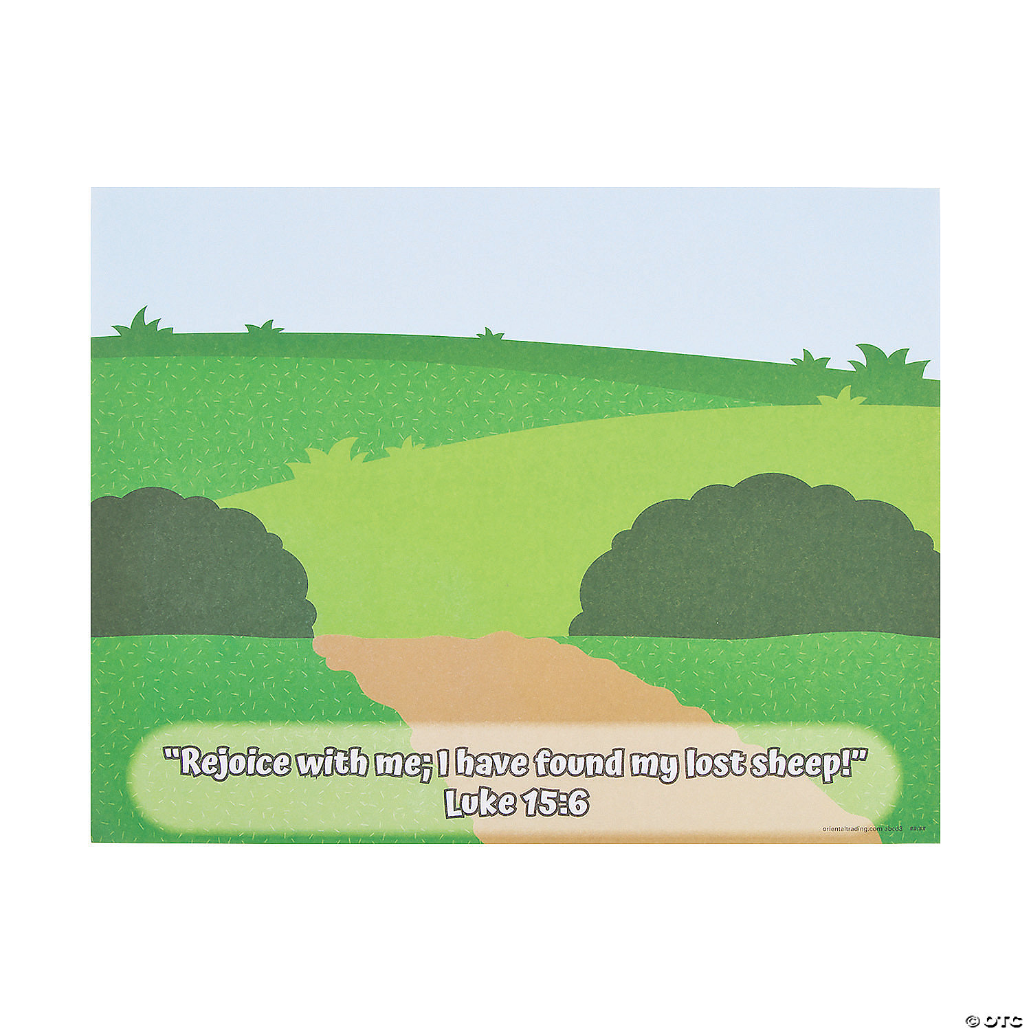 The Lost Sheep Sticker Scenes - 12Pk