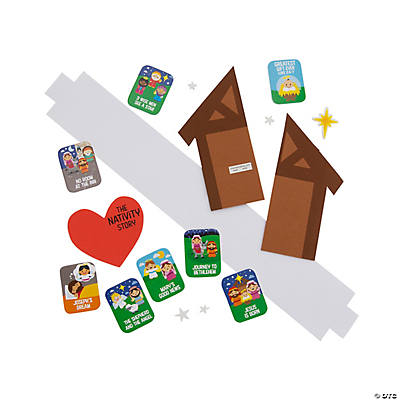 The Nativity Story Expanding Craft Kit - 12 Pack