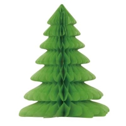 Honeycomb 30cm Christmas Tree Centerpiece