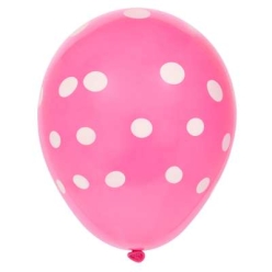 Pink Polka Dot 12
