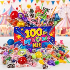 Pinata Candy and Toy Assortment 100pcs