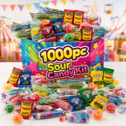 BULK Sour Candy Assortment - 1000Pk
