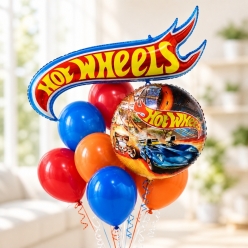 Hot Wheels Deluxe Balloon Bouquet