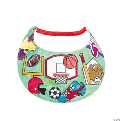 Colour Your Own Sports Visors 12 Pk