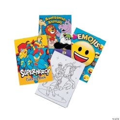 50% OFF: Bulk Fun Colouring Book Assortment - 72 PK