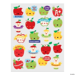 Apple Scented Stickers - 80pk