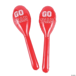 Red Team Spirit Inflatable Maracas-2Pk